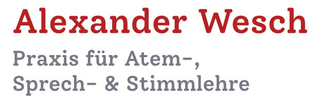 Stimmtherapie Alexander Wesch